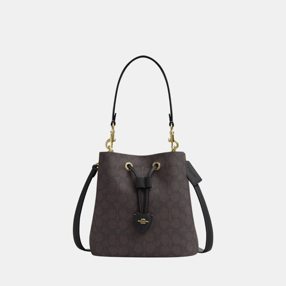 Coach Rowan Bucket Bag In Signature Canvas