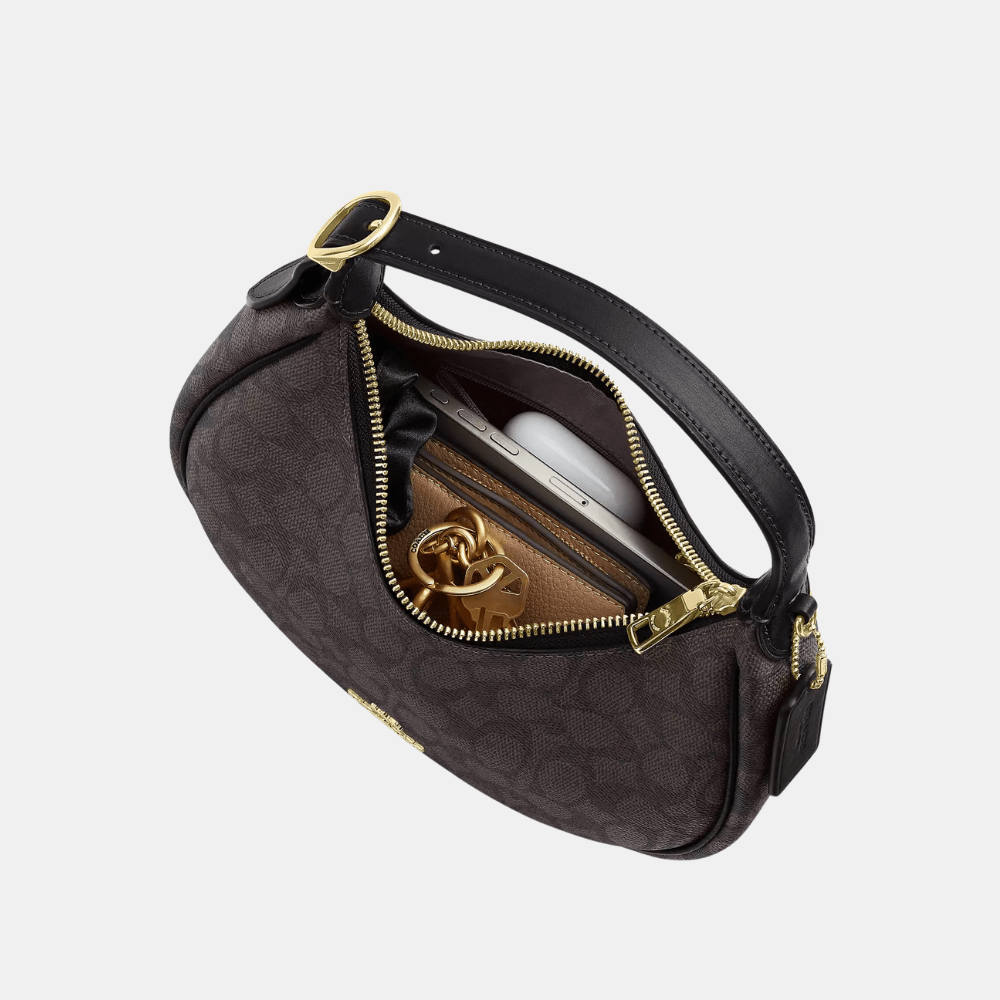Coach Emily Shoulder Bag In Signature Canvas - DIVA ONLINE STORE