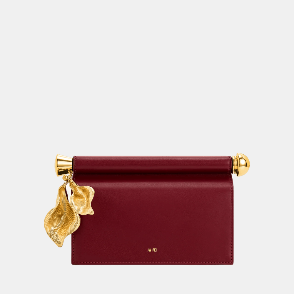 JW Pei Holly Metal Pendant Embellished Clutch - DIVA ONLINE STORE