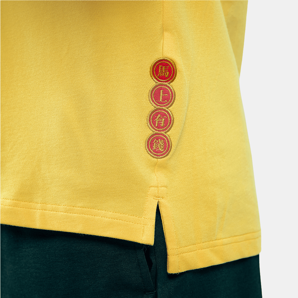 Giordano CNY Napoleon Polo Shirt (Yellow) - DIVA ONLINE STORE
