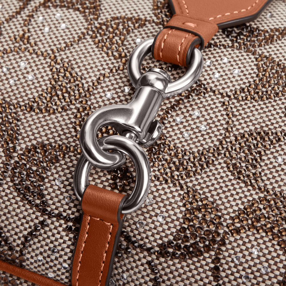 Coach Hamptons Hobo Bag In Crystal Signature Jacquard - DIVA ONLINE STORE