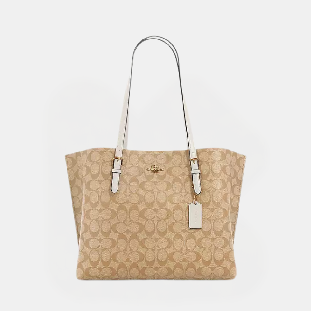 Coach Mollie Tote In Signature Canvas - DIVA ONLINE STORE