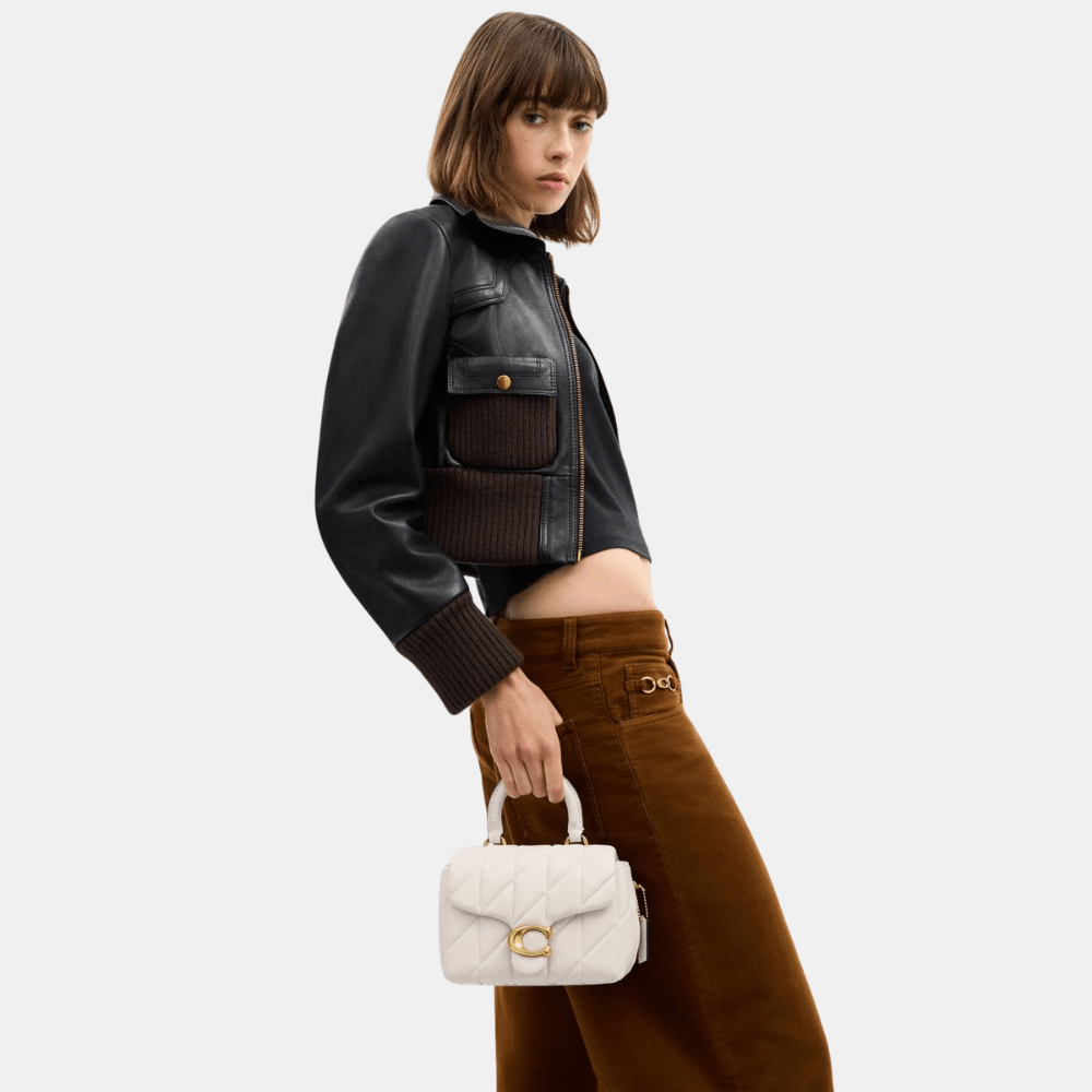 Coach Tabby Top Handle Bag With Quilting - DIVA ONLINE STORE