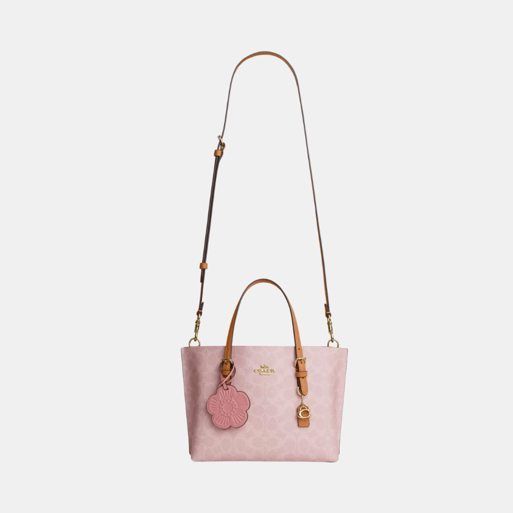 Coach Mollie Tote Bag 25 In Signature Canvas With Charms - DIVA ONLINE STORE