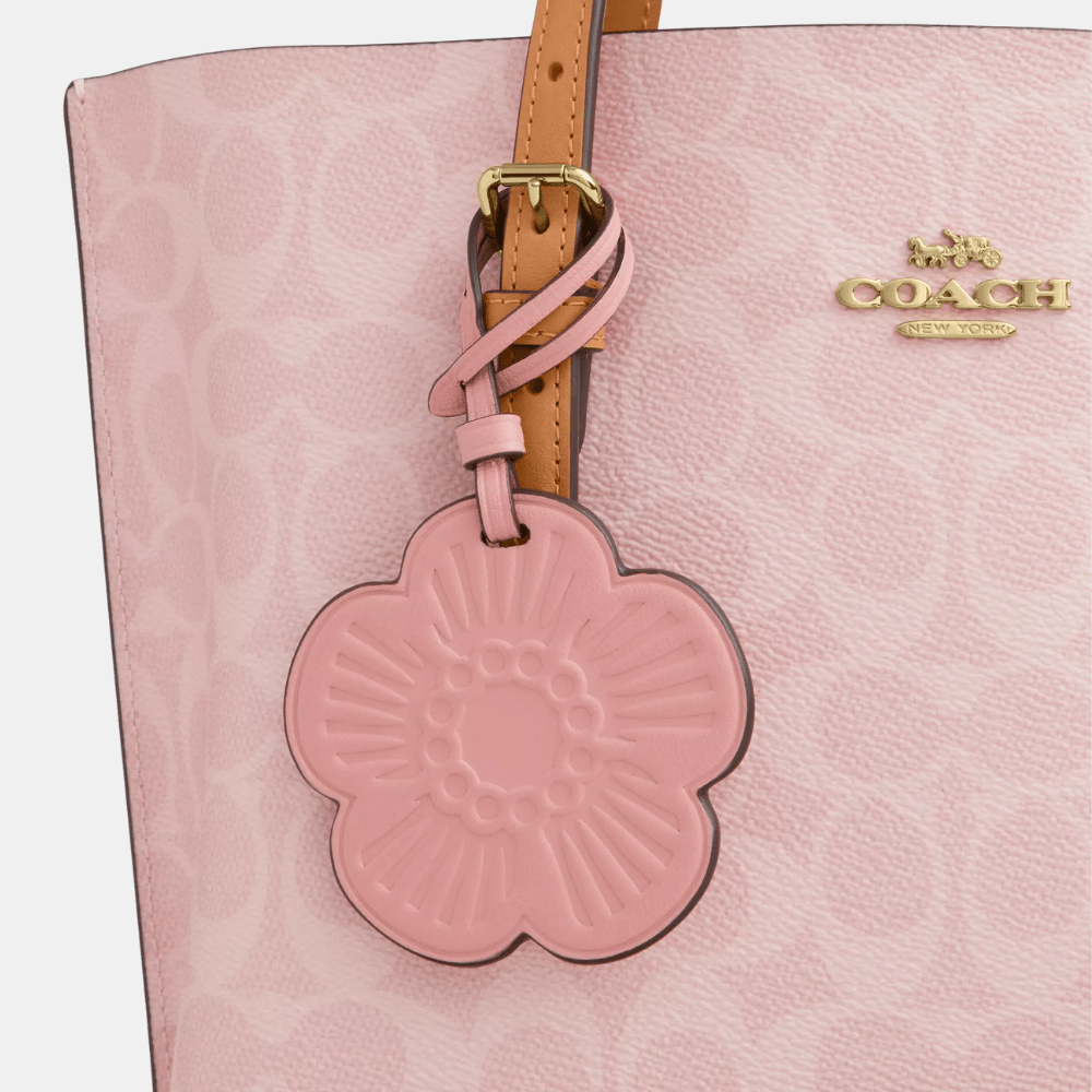Coach Mollie Tote Bag 25 In Signature Canvas With Charms - DIVA ONLINE STORE