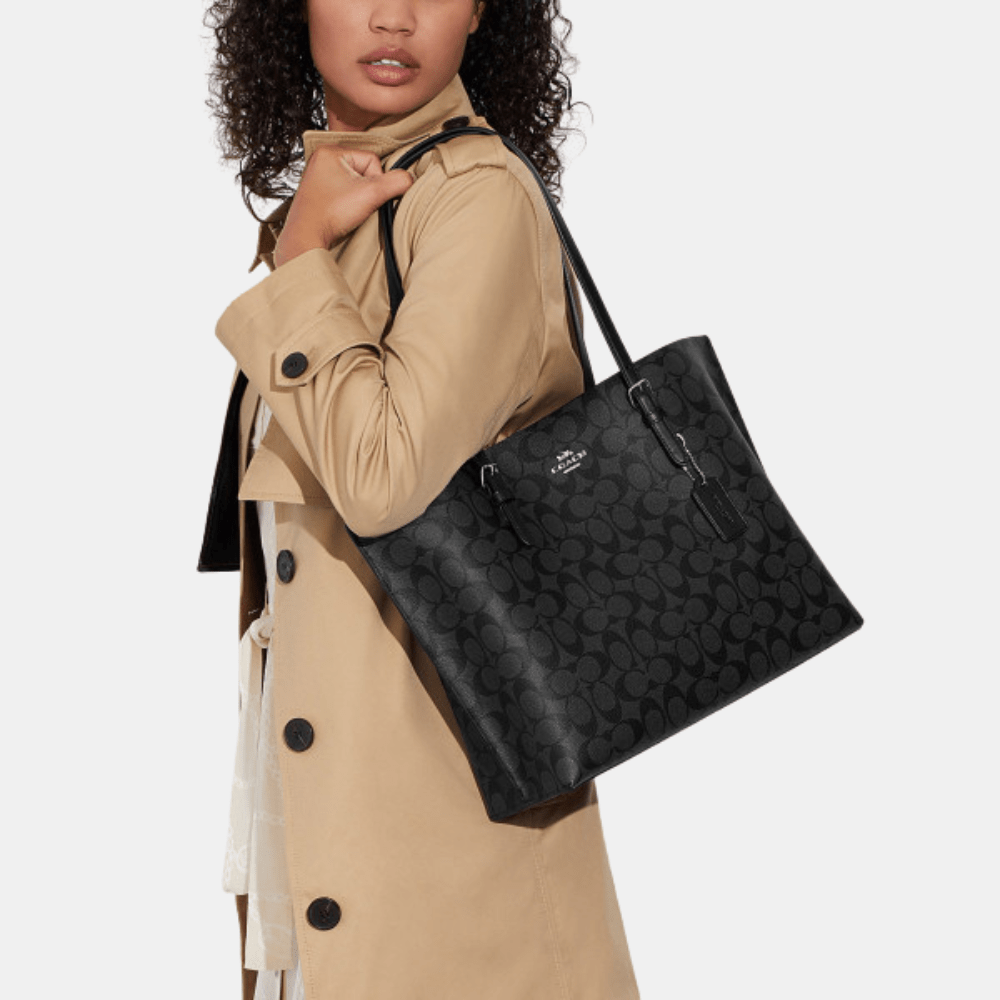 Coach Mollie Tote In Signature Canvas - DIVA ONLINE STORE
