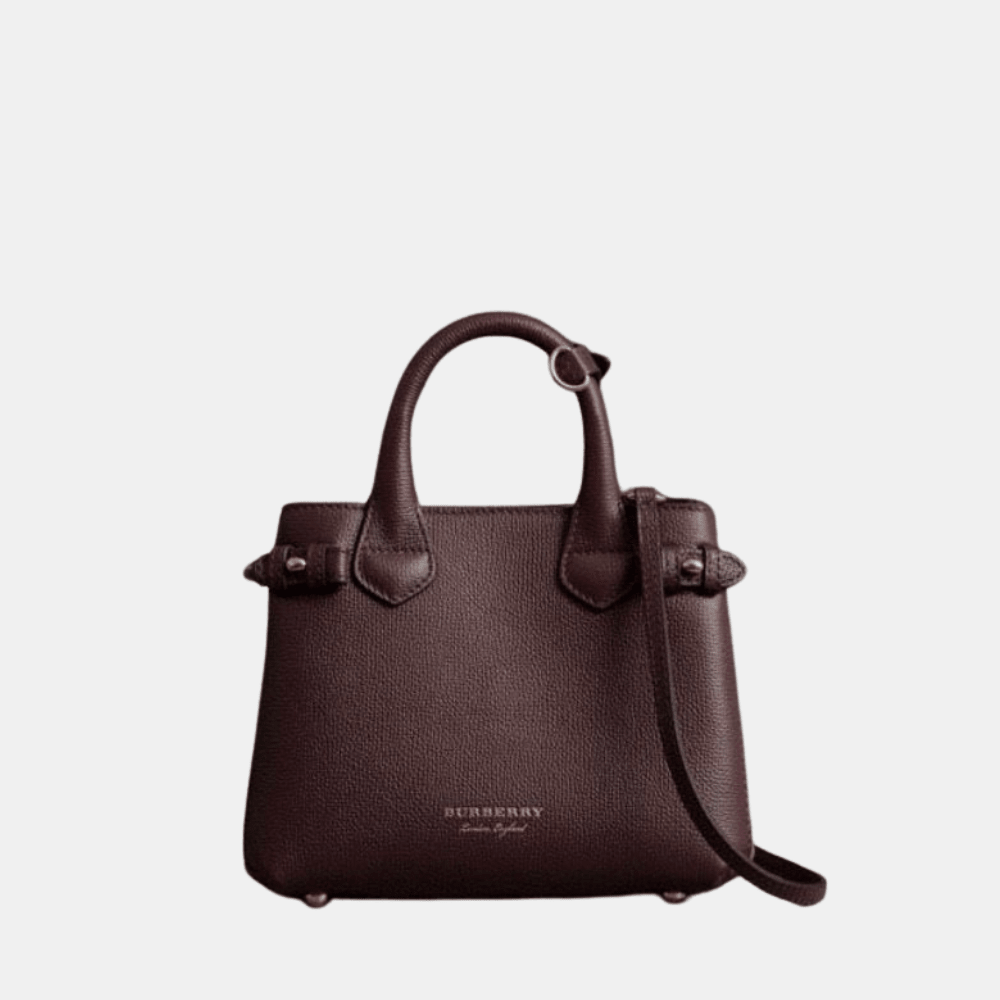 Burberry Banner Tote Bag (Maroon) - DIVA ONLINE STORE