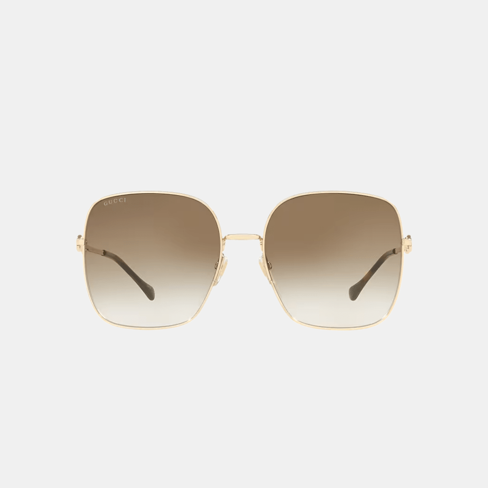 Gucci Square Sunglasses GG0879S (Gold/Yellow Gradient) - DIVA ONLINE STORE