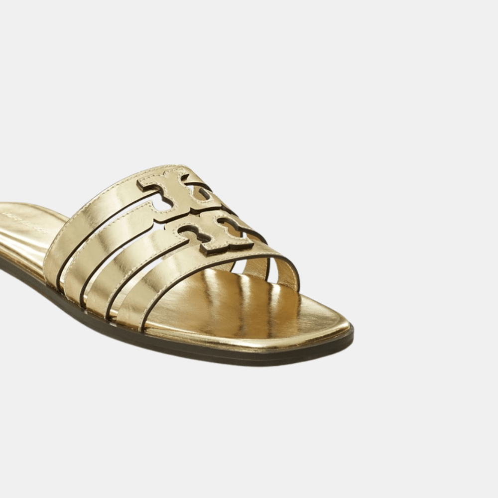 Tory Burch Ines Slide (Spark Gold) - DIVA ONLINE STORE