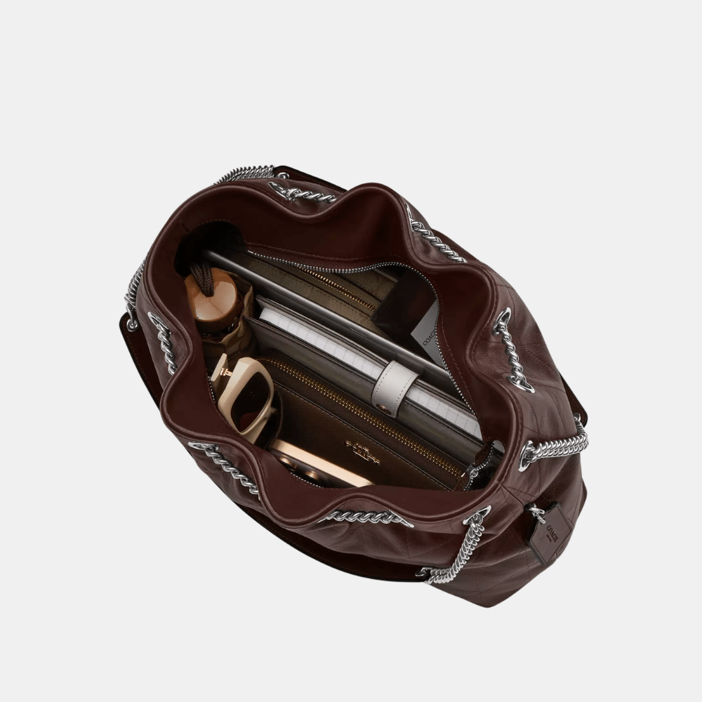 Coach Evelyn Shoulder Bag With Quilting - DIVA ONLINE STORE