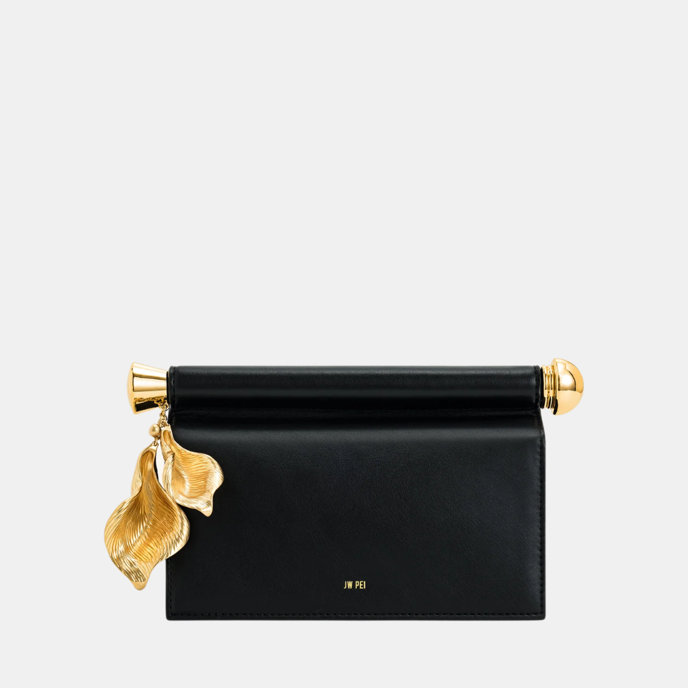 JW Pei Holly Metal Pendant Embellished Clutch