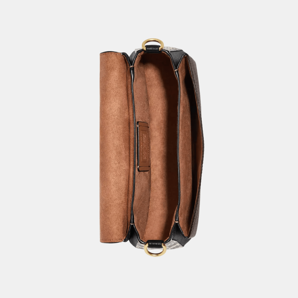 Coach Grace Shoulder Bag In Signature Canvas (Brown Black Multi) - DIVA ONLINE STORE