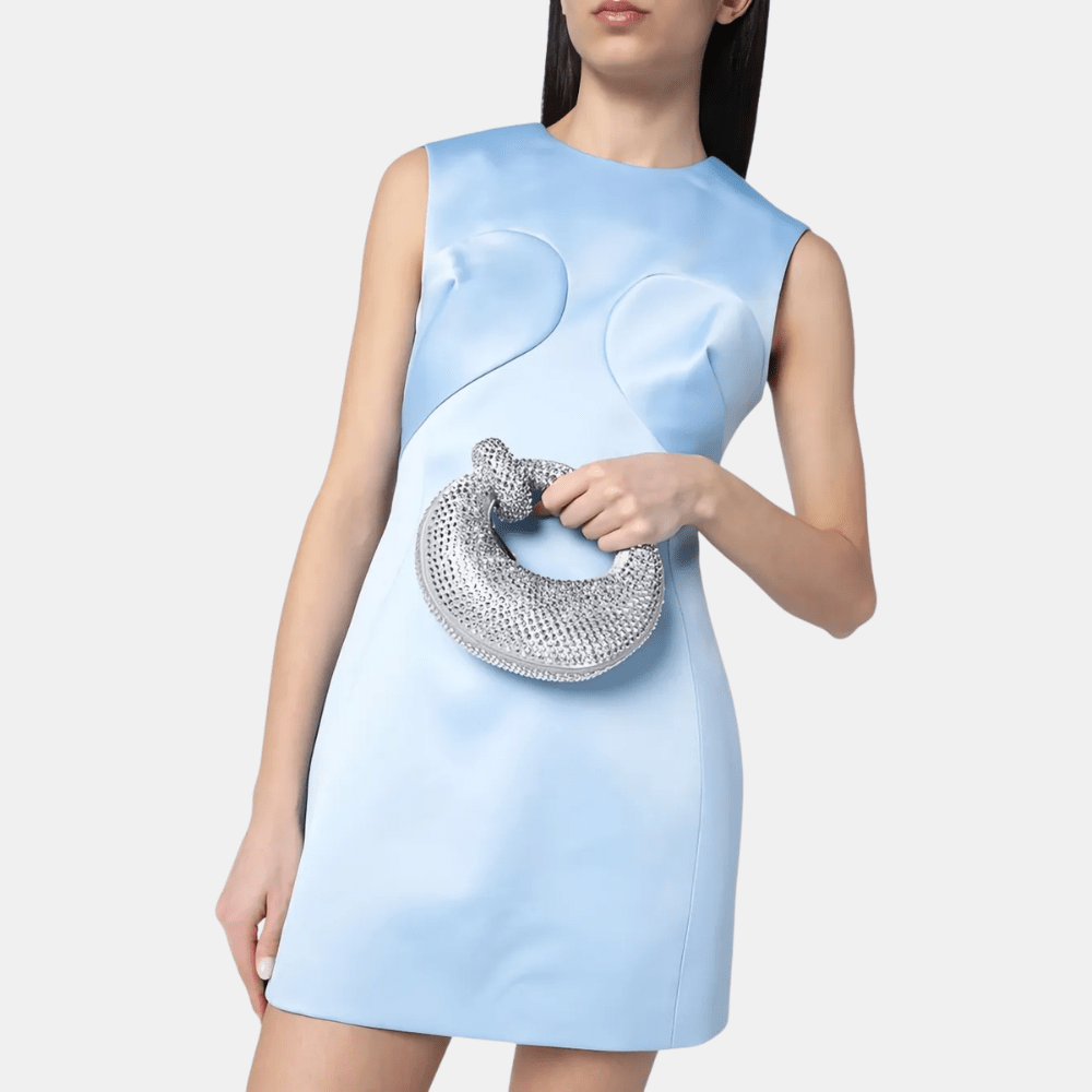 JW Pei Abacus Artificial Crystal Mini Top Handle Bag - DIVA ONLINE STORE