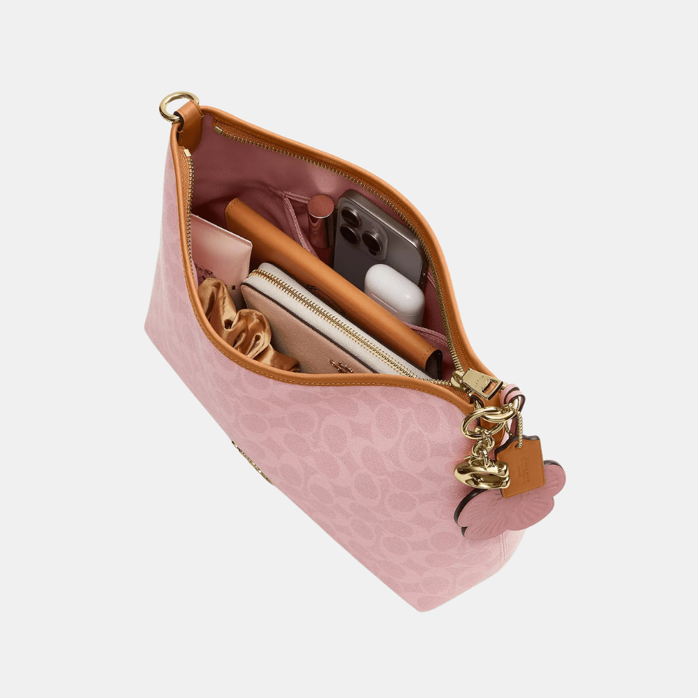 Coach Laurel Shoulder Bag In Signature Canvas With Charms - DIVA ONLINE STORE