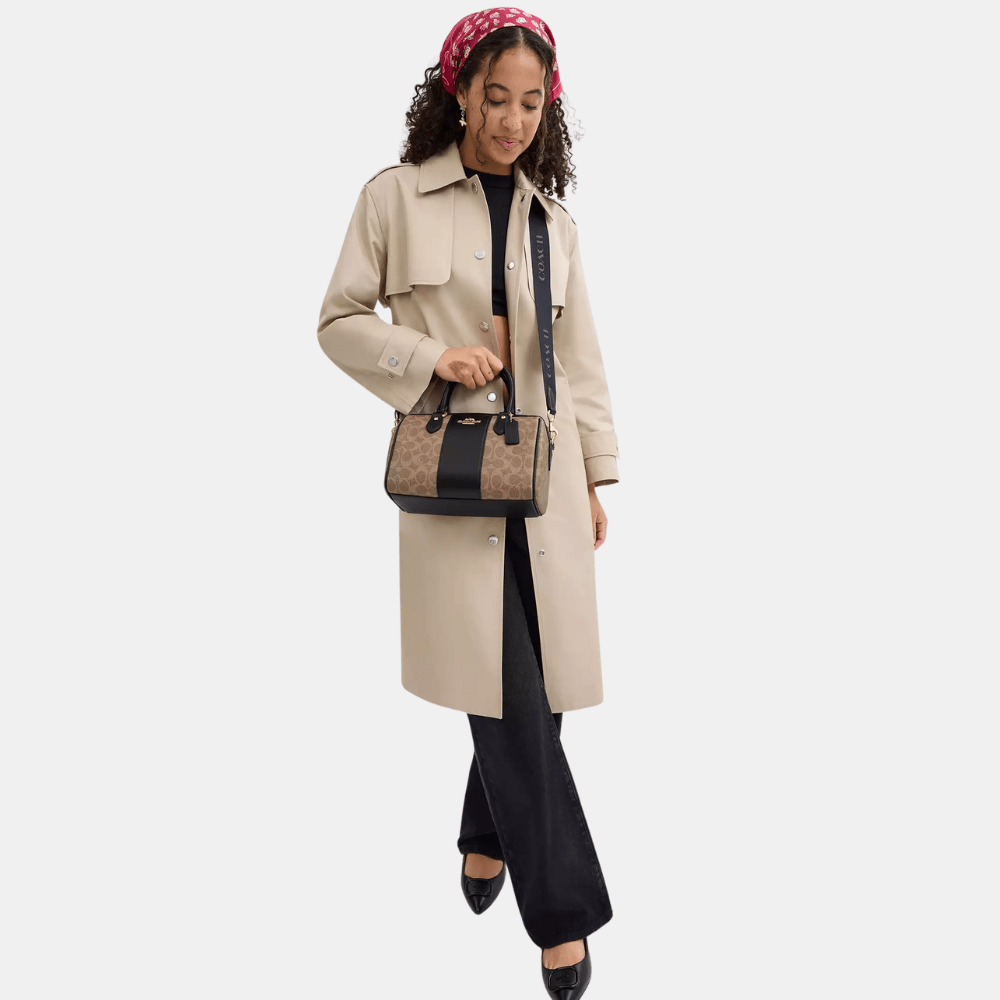 Coach Rowan Satchel Bag In Signature Canvas - DIVA ONLINE STORE