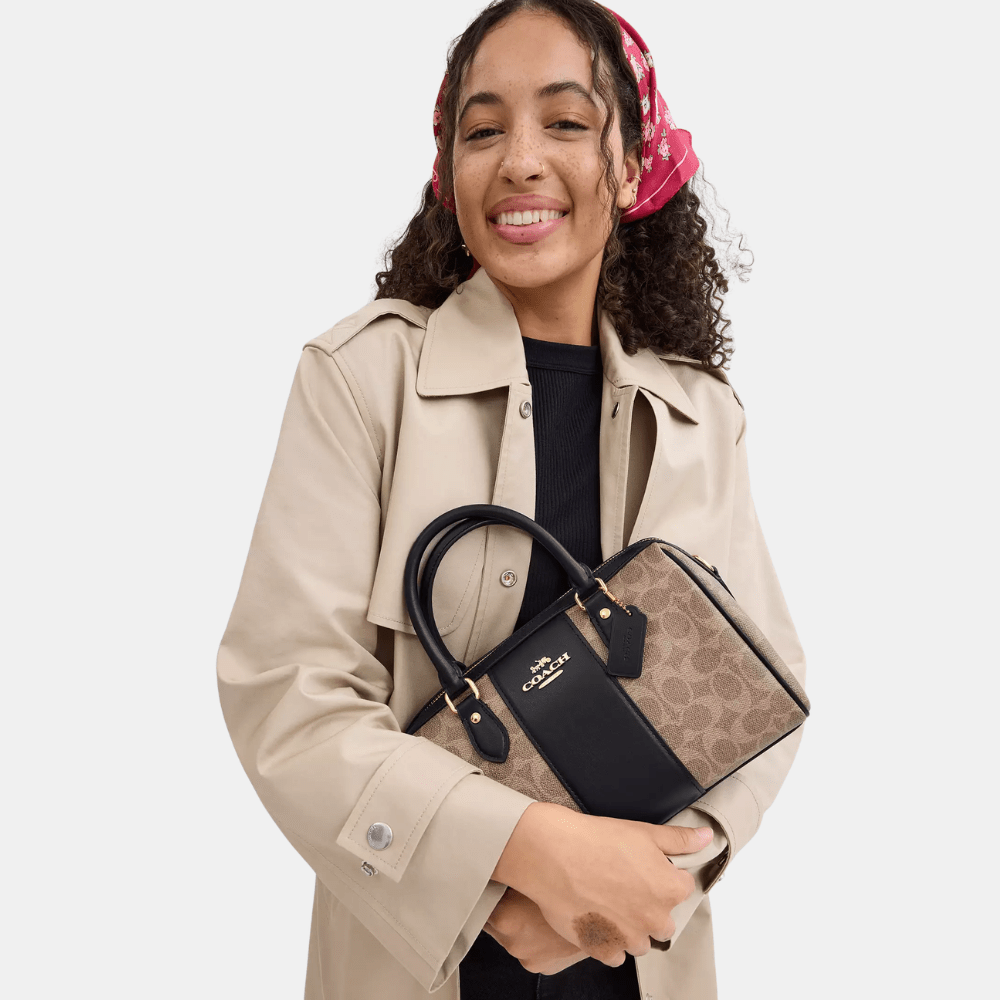 Coach Rowan Satchel Bag In Signature Canvas - DIVA ONLINE STORE