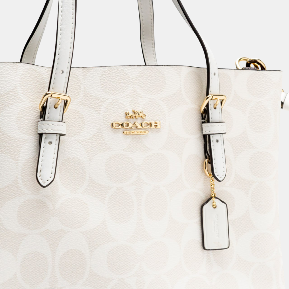 Coach Mollie Tote In Signature Canvas - DIVA ONLINE STORE