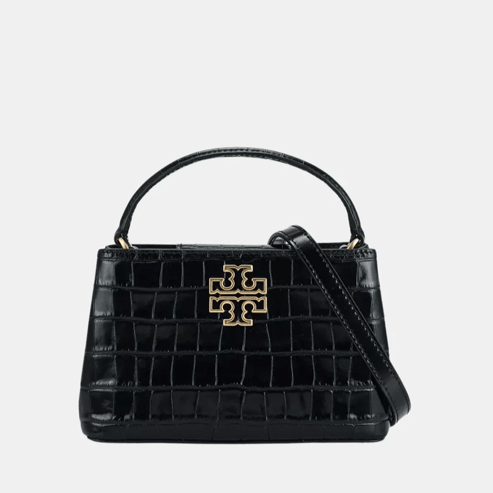 Tory Burch Britten Croc Embossed Micro Satchel Bag - DIVA ONLINE STORE