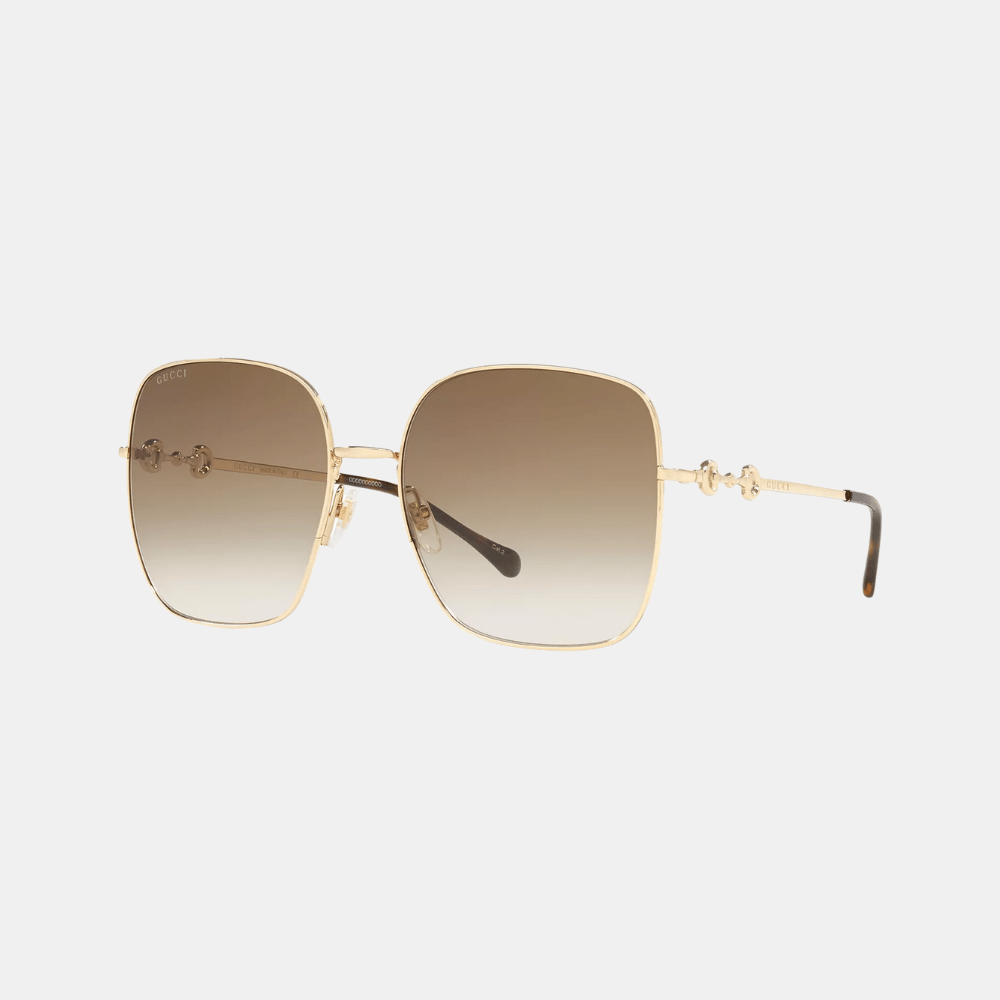 Gucci Square Sunglasses GG0879S (Gold/Yellow Gradient) - DIVA ONLINE STORE