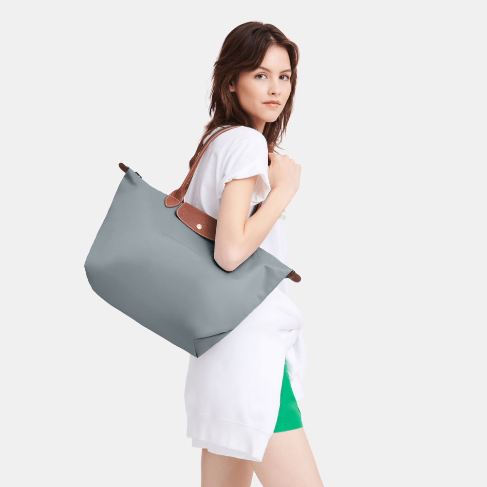 Longchamp Le Pliage Original Tote Bag (Steel) - DIVA ONLINE STORE