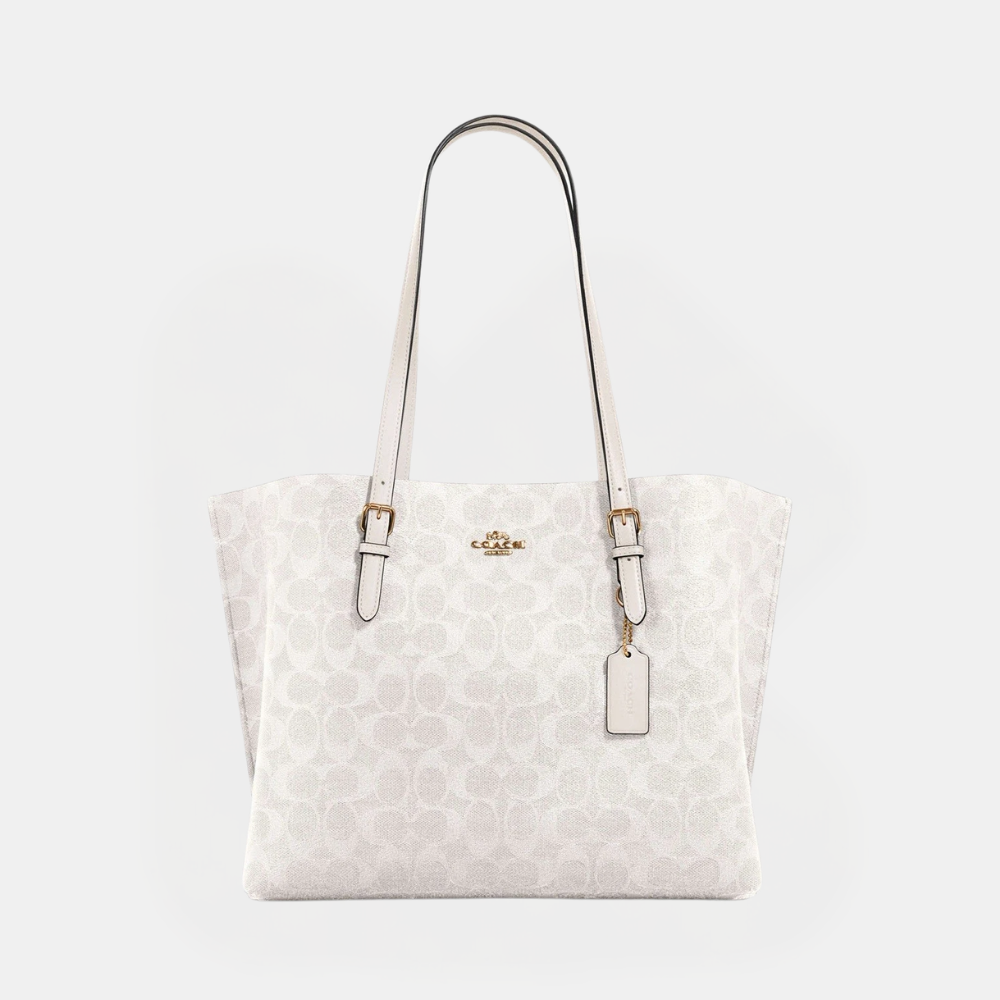 Coach Mollie Tote In Signature Canvas - DIVA ONLINE STORE