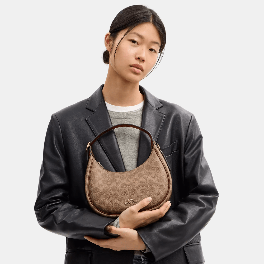 Coach Emily Shoulder Bag In Signature Canvas - DIVA ONLINE STORE
