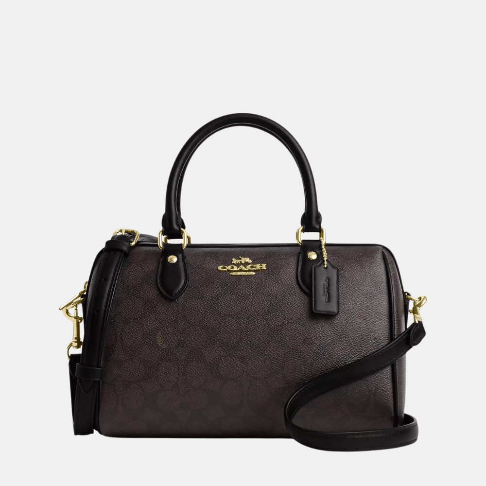 Coach Rowan Satchel In Signature Canvas - DIVA ONLINE STORE
