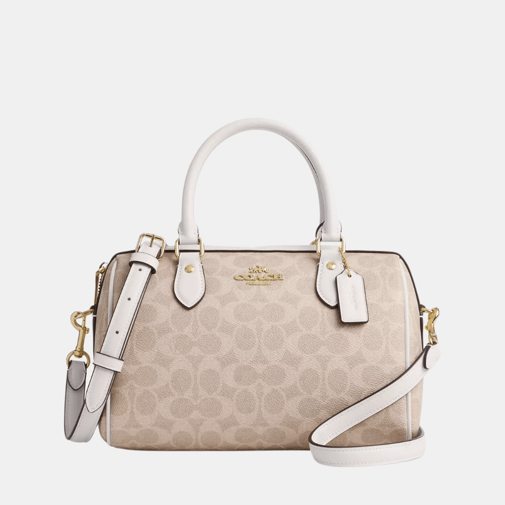 Coach Rowan Satchel In Signature Canvas - DIVA ONLINE STORE