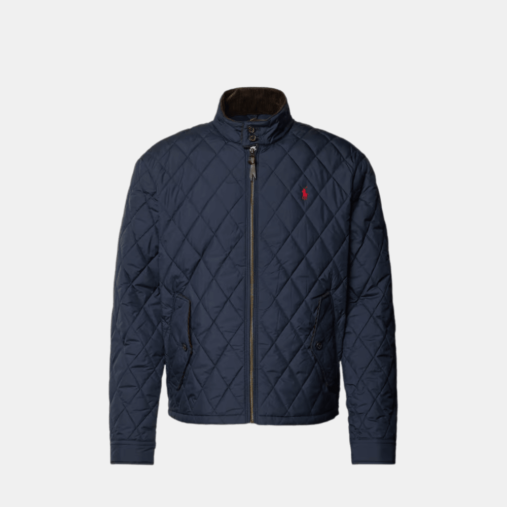 Ralph Lauren The Beaton Quilted Jacket (College Navy) - DIVA ONLINE STORE