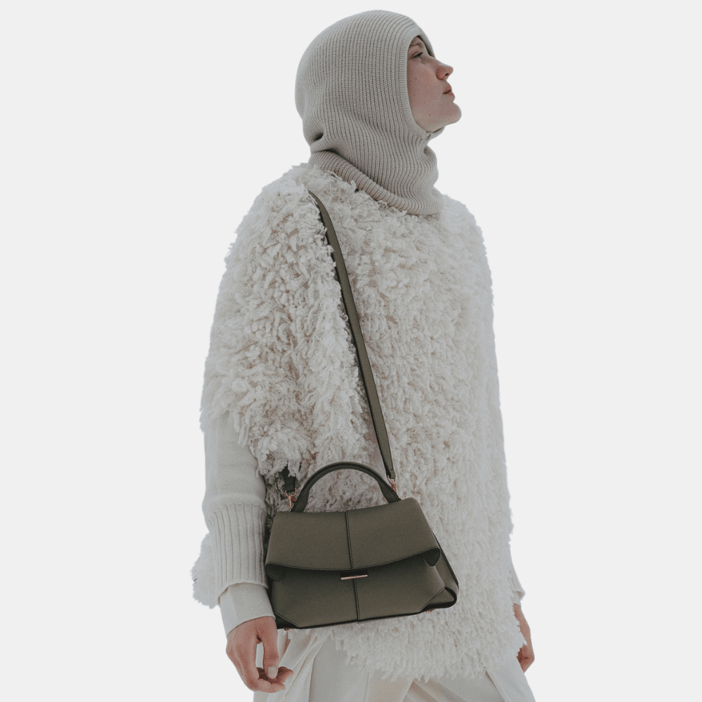 Polène Mokki Mini Edition Textured Smoky Green - DIVA ONLINE STORE