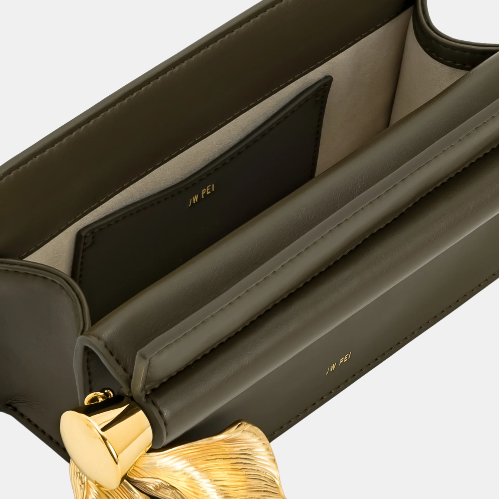 JW Pei Holly Metal Pendant Embellished Clutch