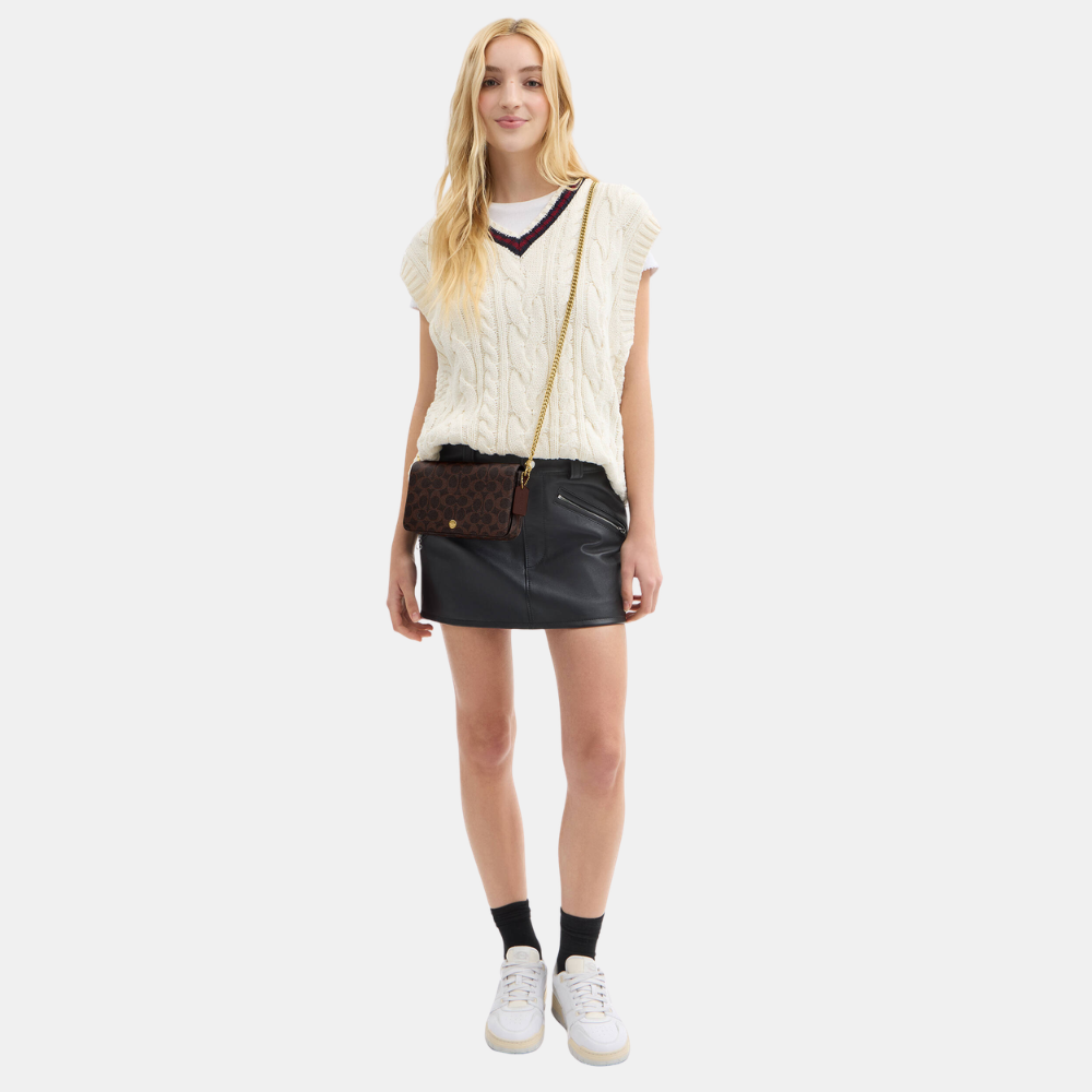 Coach Mila Crossbody Bag In Signature Canvas