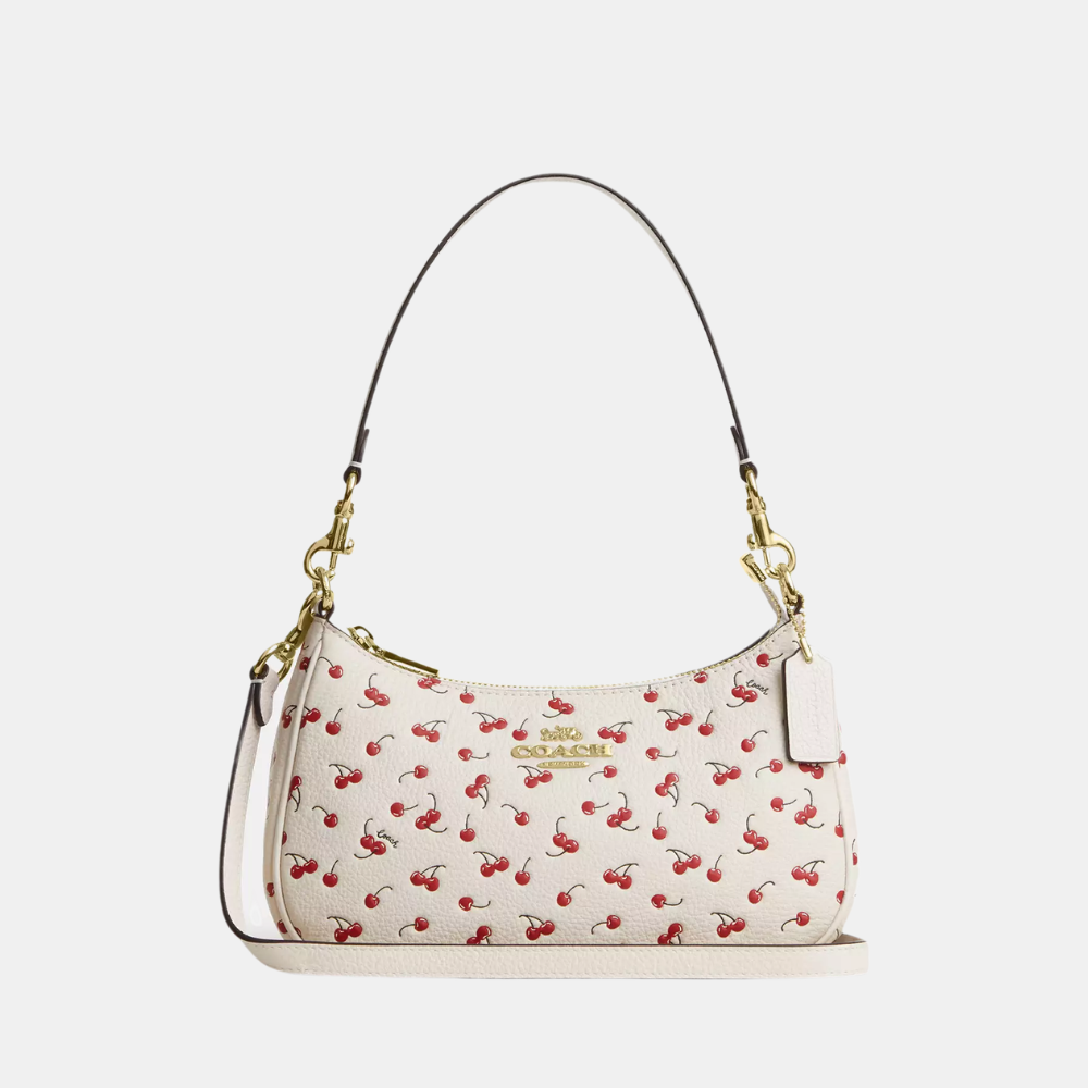 Coach Teri Shoulder Bag With Cherry Print