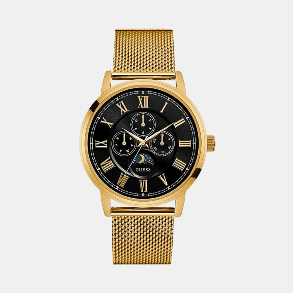 Guess Delancy Moonphase Watch W0871G2 - DIVA ONLINE STORE