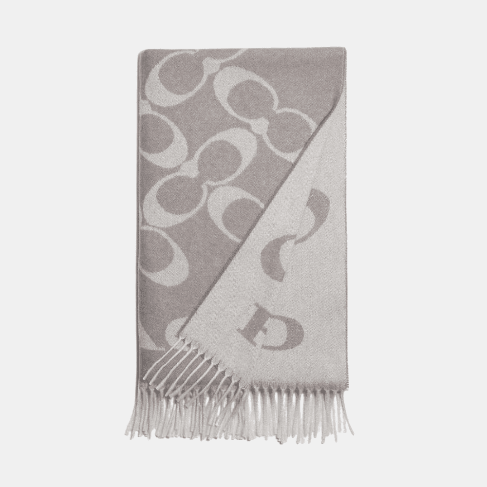 Coach Signature Oversized Muffler - DIVA ONLINE STORE