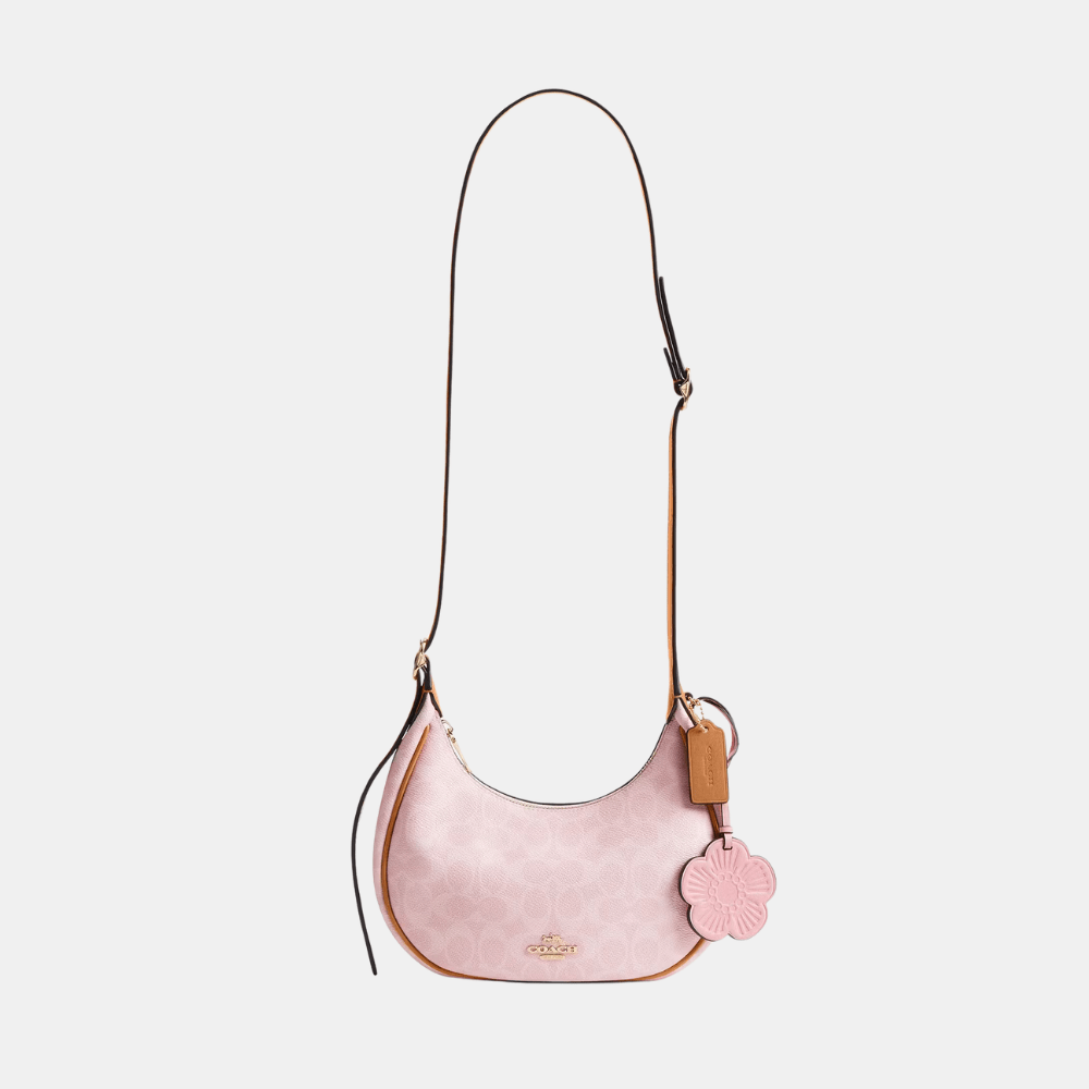 Coach Emily Shoulder Bag In Signature Canvas With Charms - DIVA ONLINE STORE