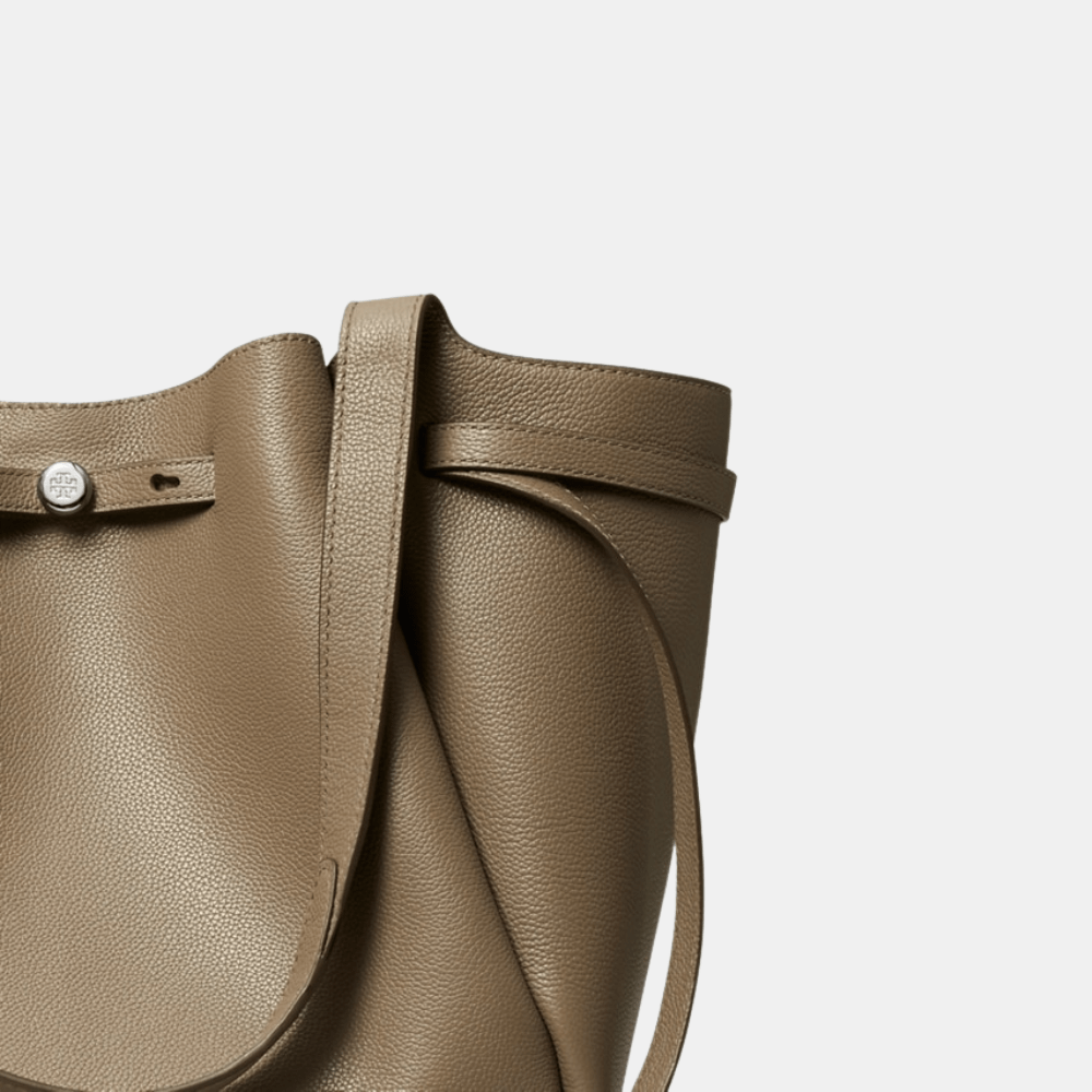 Tory Burch Romy Tote Bag (Wild Mushroom) - DIVA ONLINE STORE