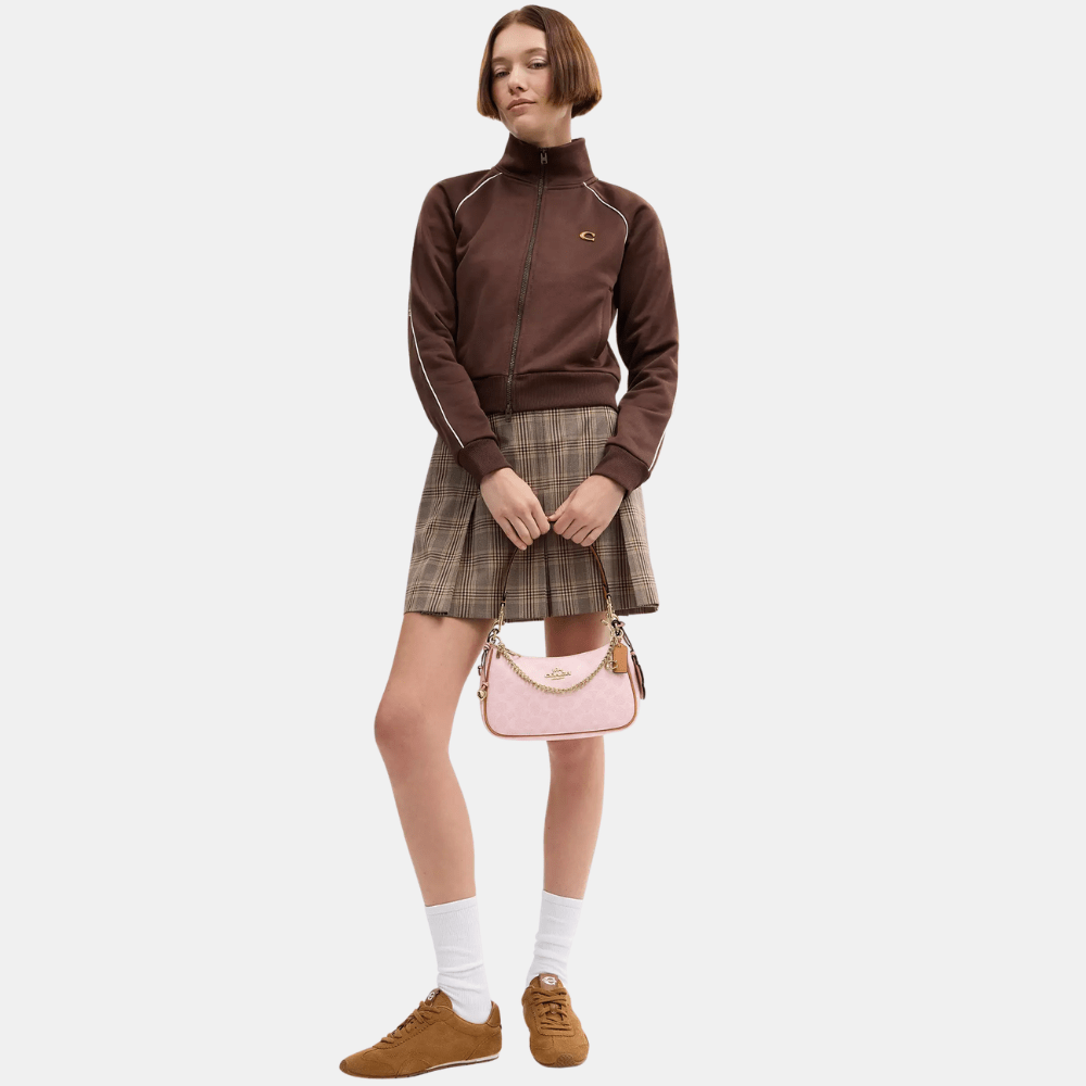 Coach Teri Shoulder Bag In Signature Canvas With Charms - DIVA ONLINE STORE
