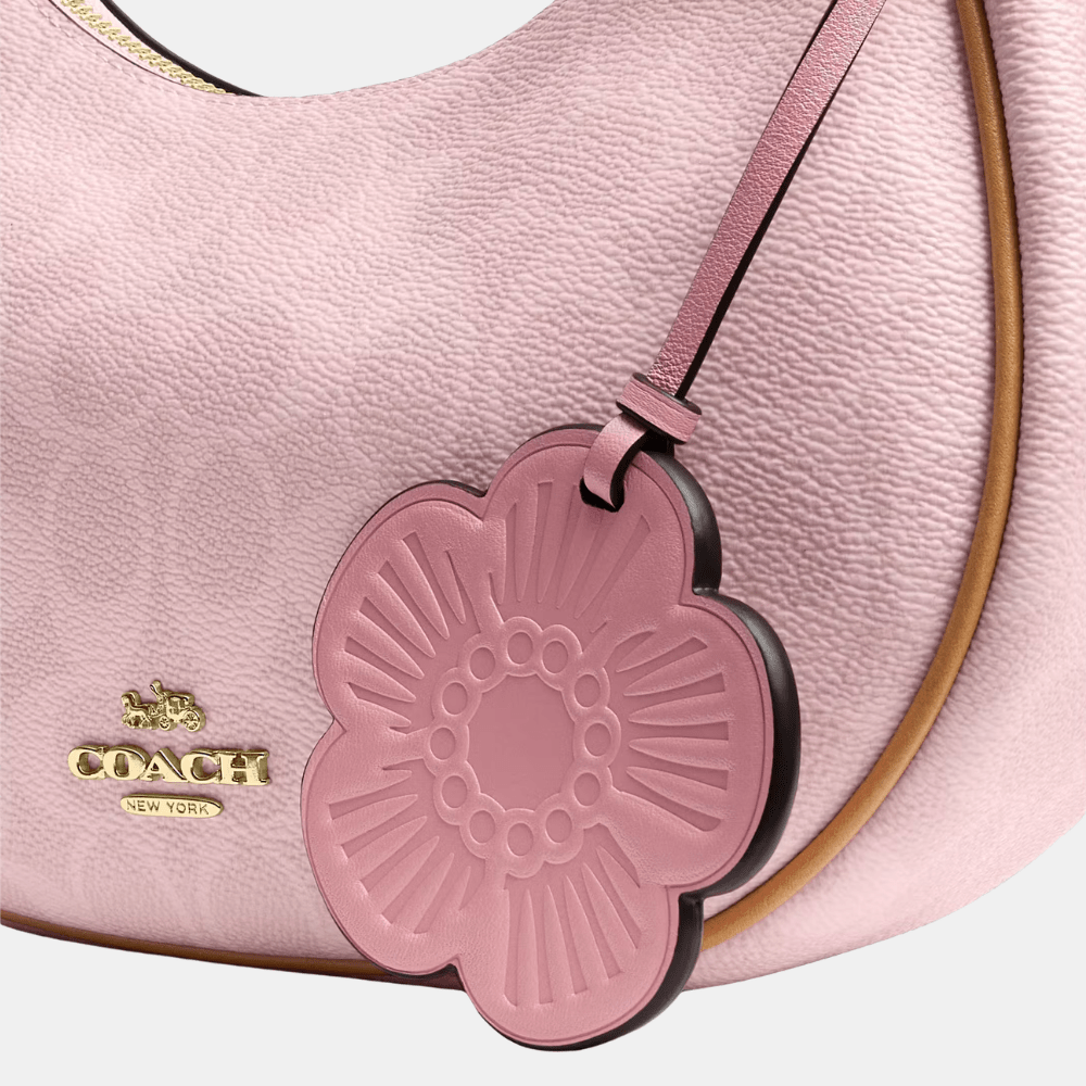Coach Emily Shoulder Bag In Signature Canvas With Charms - DIVA ONLINE STORE