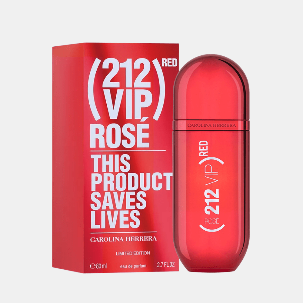 Carolina Herrera 212 VIP Rosé Red For Women EDP 80ML - DIVA ONLINE STORE