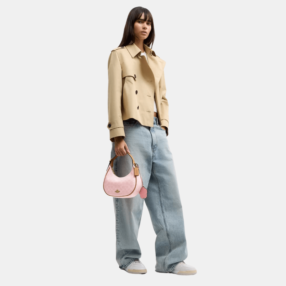 Coach Emily Shoulder Bag In Signature Canvas With Charms - DIVA ONLINE STORE