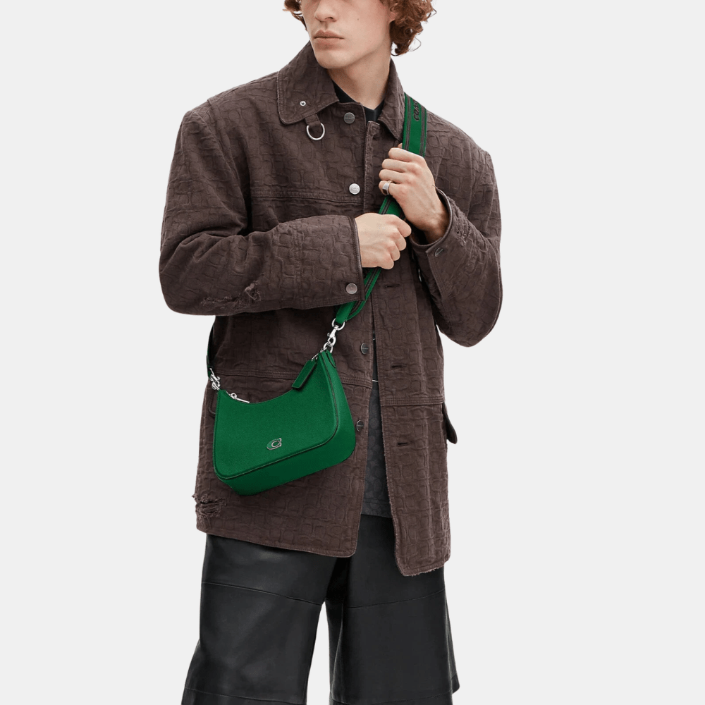 Coach Hobo Crossbody Bag In Crossgrain Leather - DIVA ONLINE STORE