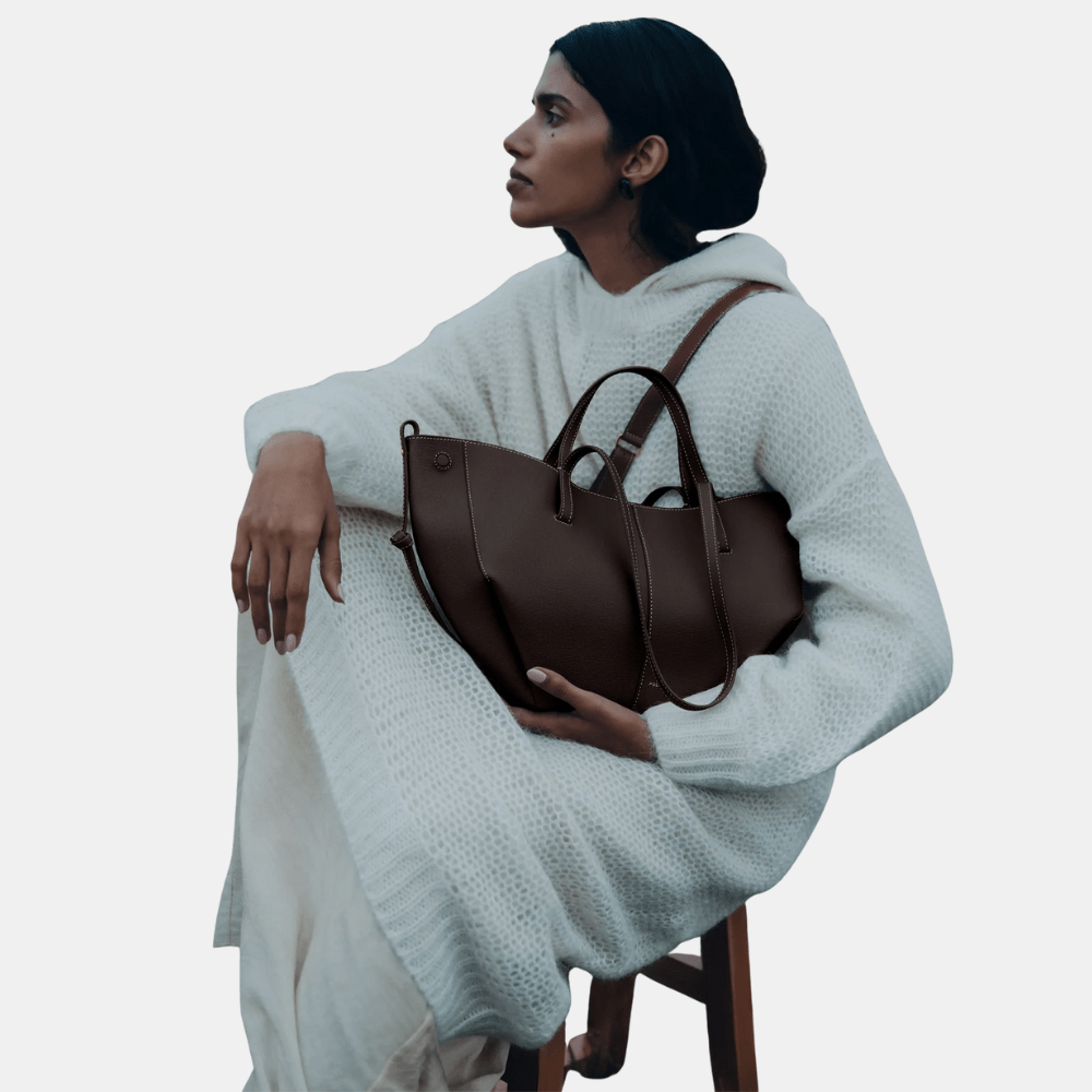 Polène Cyme Mini Edition Textured Ebony - DIVA ONLINE STORE