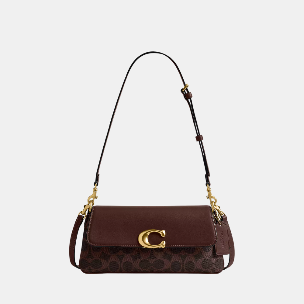 Coach Jet Shoulder Bag In Signature Canvas