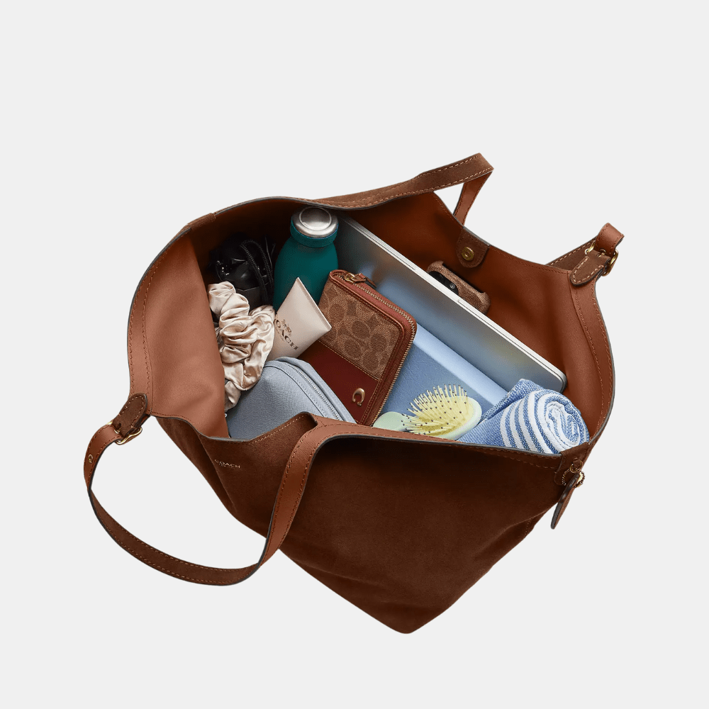 Coach Gramercy Tote Bag (Warm Brown) - DIVA ONLINE STORE