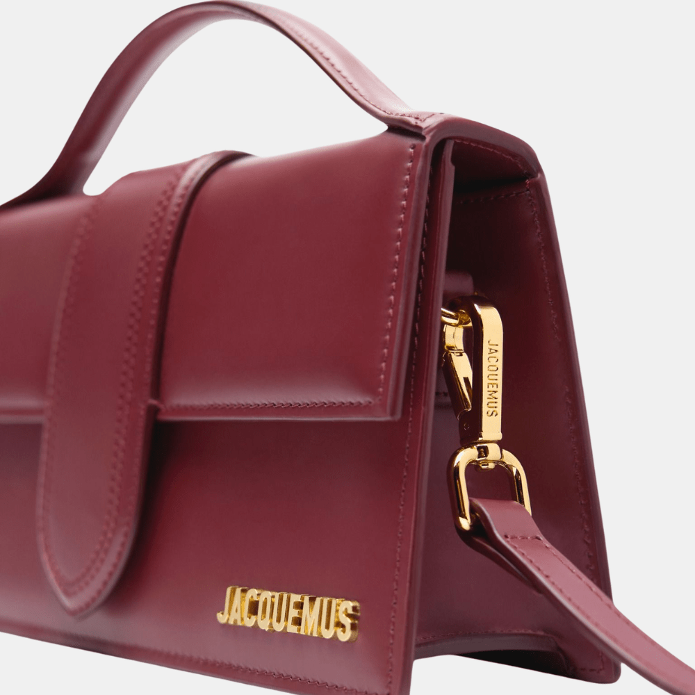 Jacquemus The Large Bambino (Dark Burgundy) - DIVA ONLINE STORE