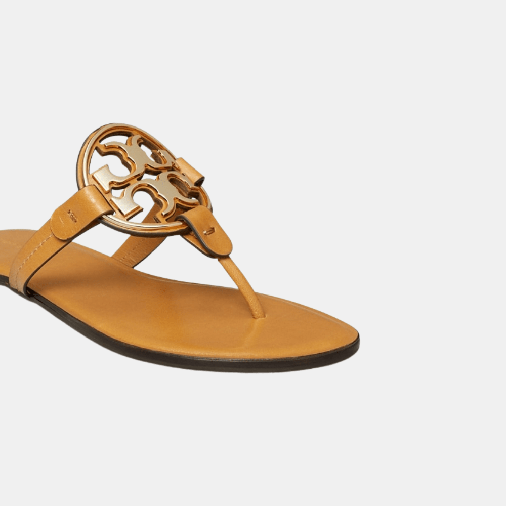 Tory Burch Metal Miller Sandal (Walnut) - DIVA ONLINE STORE