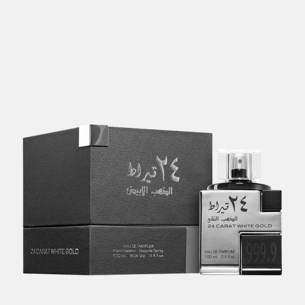Lattafa 24 Carat White Gold For Unisex EDP 100ML - DIVA ONLINE STORE