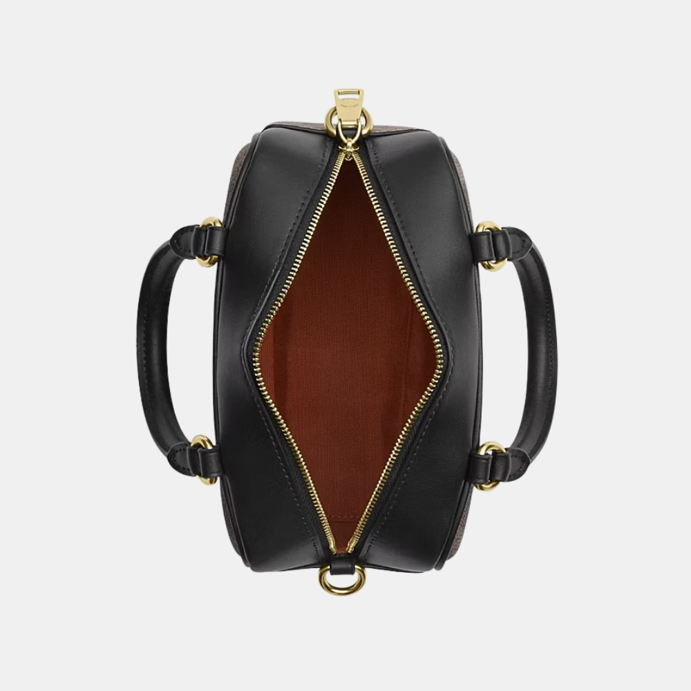 Coach Satchel Crossbody Bag In Signature Canvas