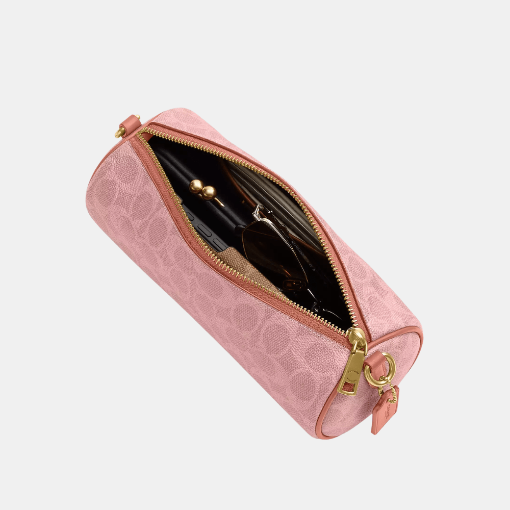 Coach Barrel Bag In Signature Canvas - DIVA ONLINE STORE